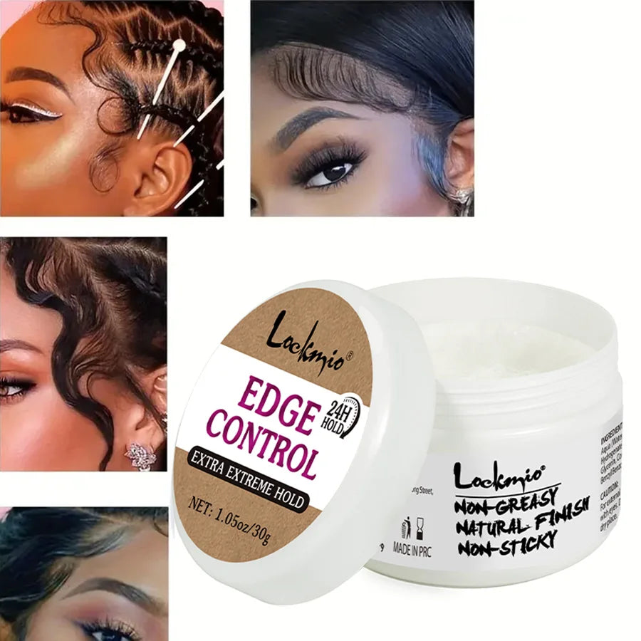 Lockmio Hair Styling Set Edge Control Wax Stick and Lace Wig Glue