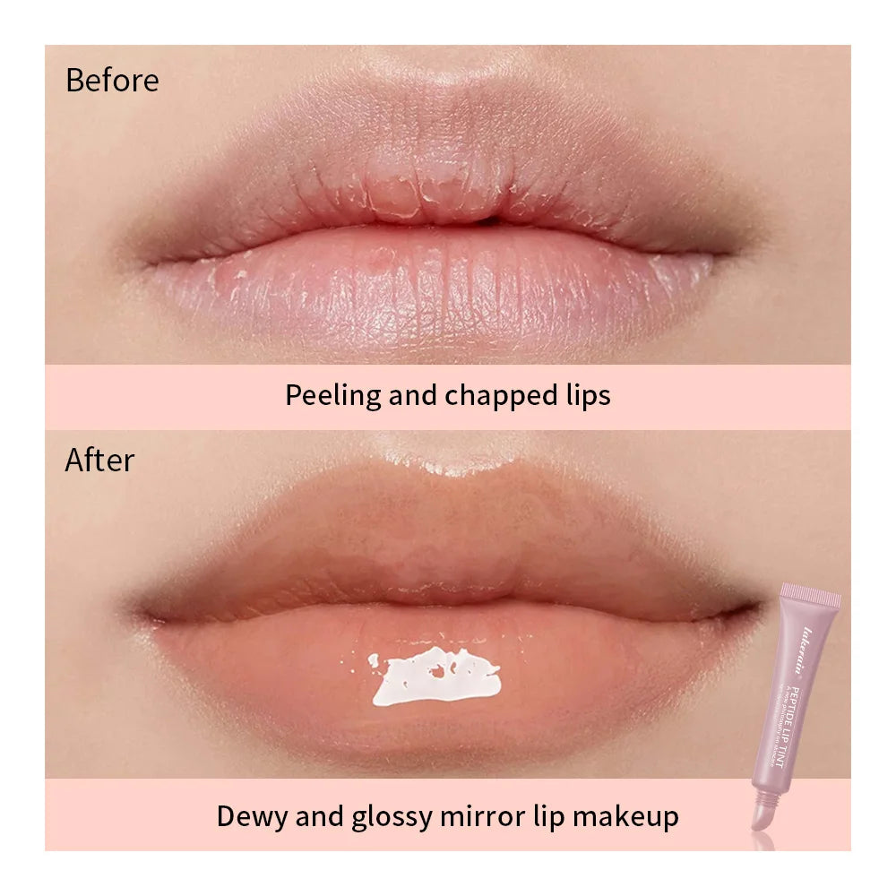 Hydrating Peptide Lip Tint for Plump Mirror Shine Lips