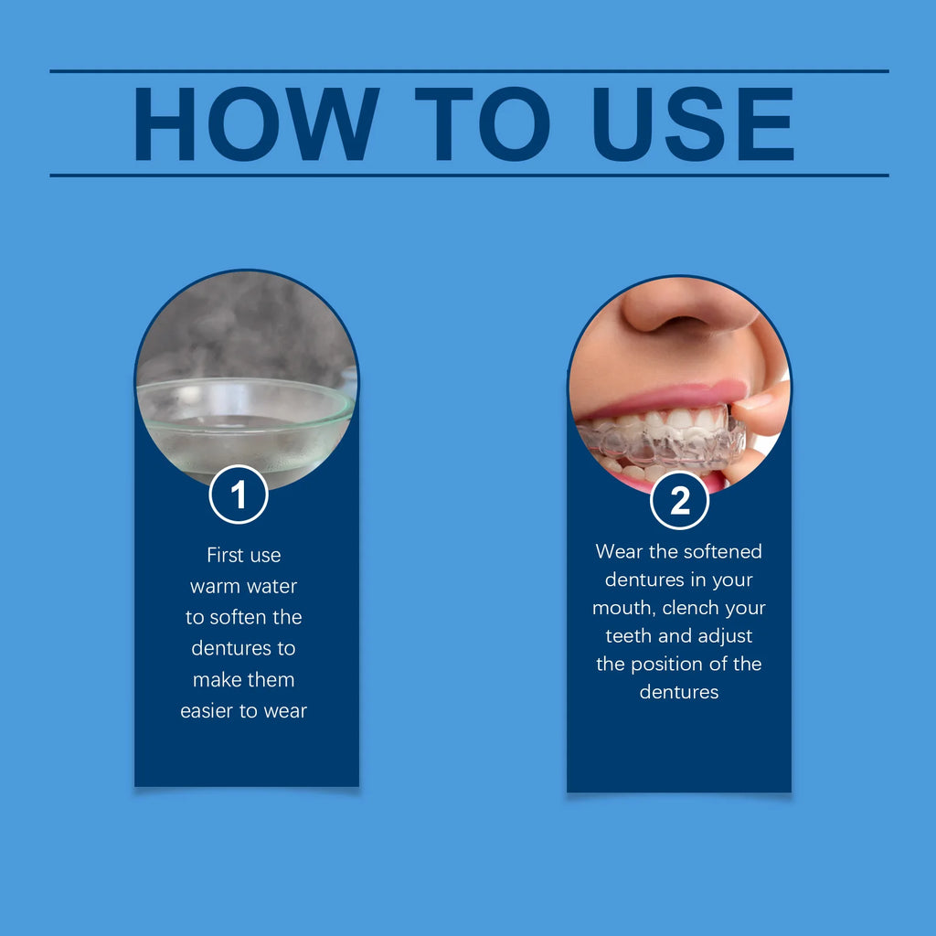 Adjustable Snap-On Smile Veneers for Missing Teeth