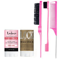 Lockmio Hair Wax Stick and Styling Brush Set for Sleek Finishing
