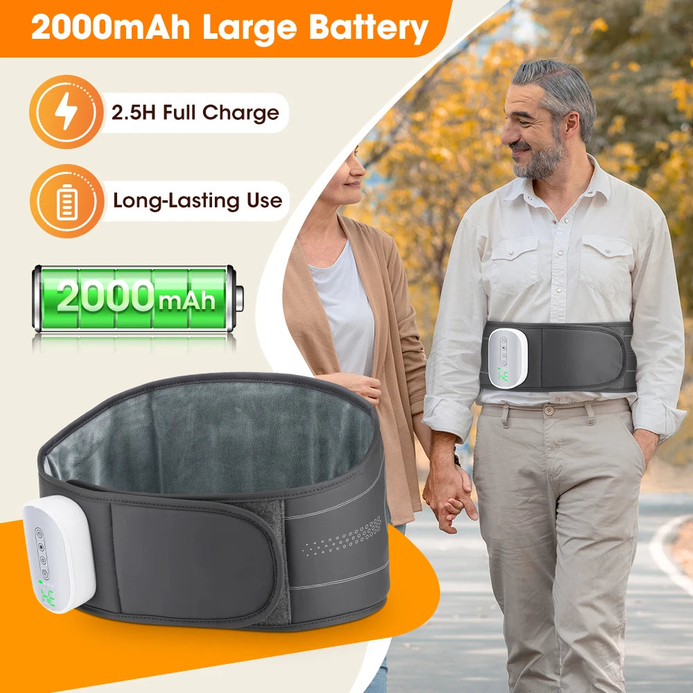 Cordless Heated Back Massage Belt with Air Compression - 6