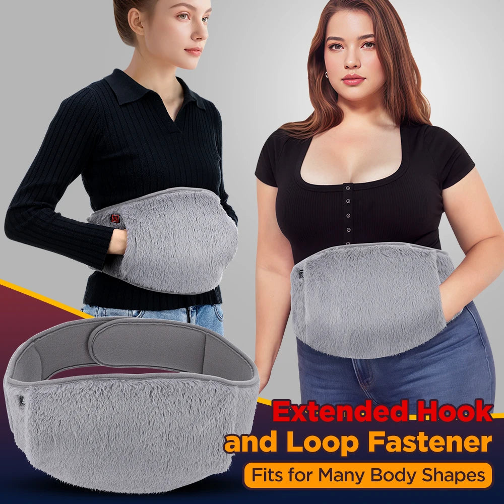 Electric Heated Waist and Hand Warmer Belt for Menstrual Pain Relief - 21