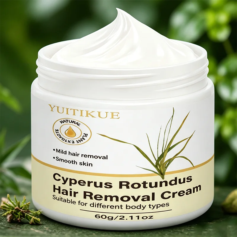 YUITIKUE Cyperus Rotundus Natural Hair Removal Cream for Silky Skin - 3