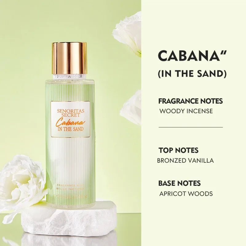 Floral Fruit Fragrance Mist Women Body Spray Vanilla Scent 250ml - 36