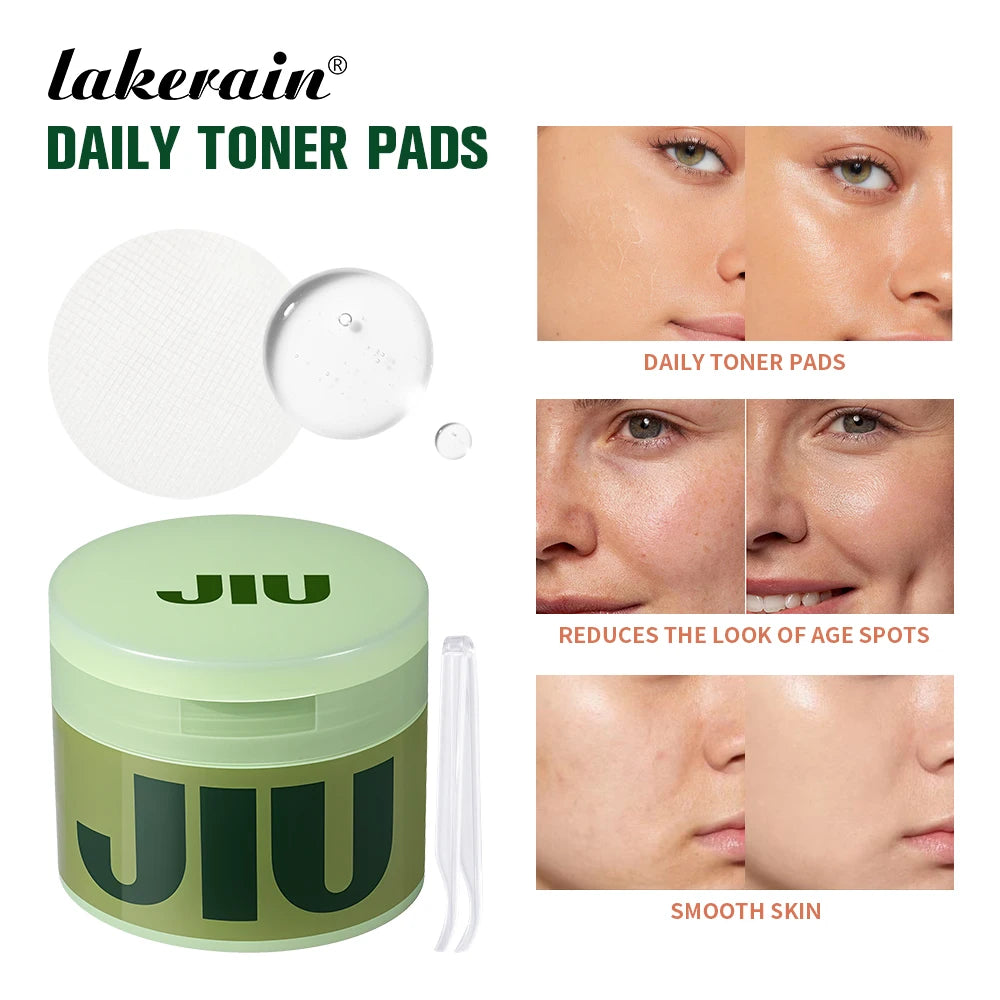Brightening and Moisturizing Daily Facial Toner Pads