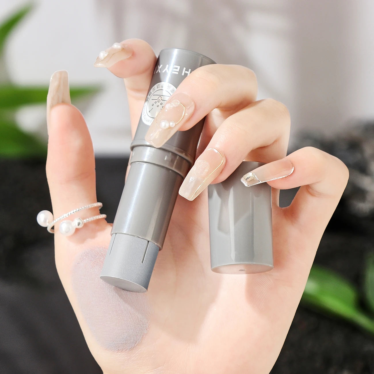 HEYXI Bamboo Charcoal Blackhead Cleansing Mask Stick Pore Refining - 5