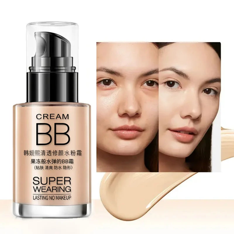 BB Foundation Cream Moisturizing Waterproof Long Lasting Concealer - 8