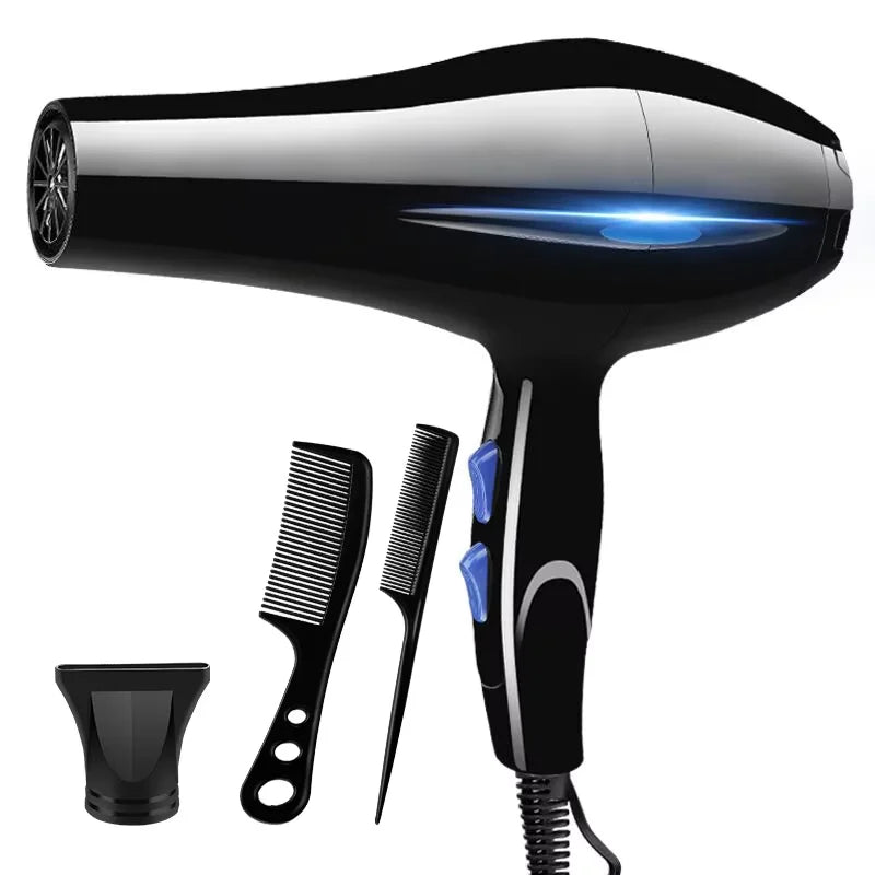 Professional Ionic Hair Dryer 2200W Fast Drying Blow Dryer with Nozzles - 13