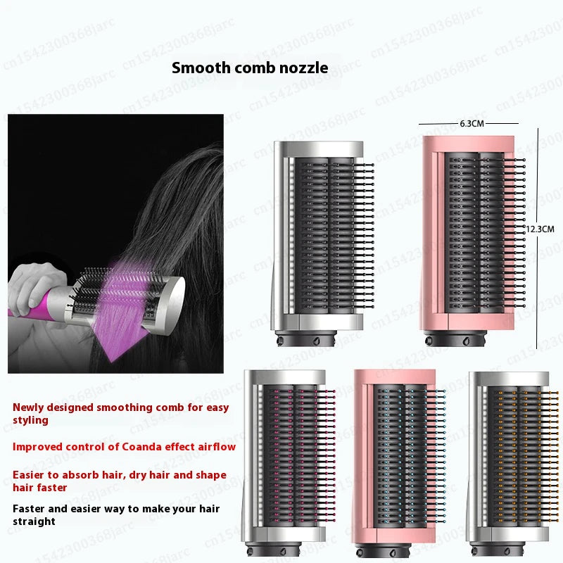 SenCiciMen 6 in 1 Hair Styler Curling Iron and Professional Dryer Brush