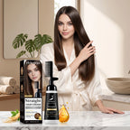 One-Step Hair Straightening Cream with Built-In Comb