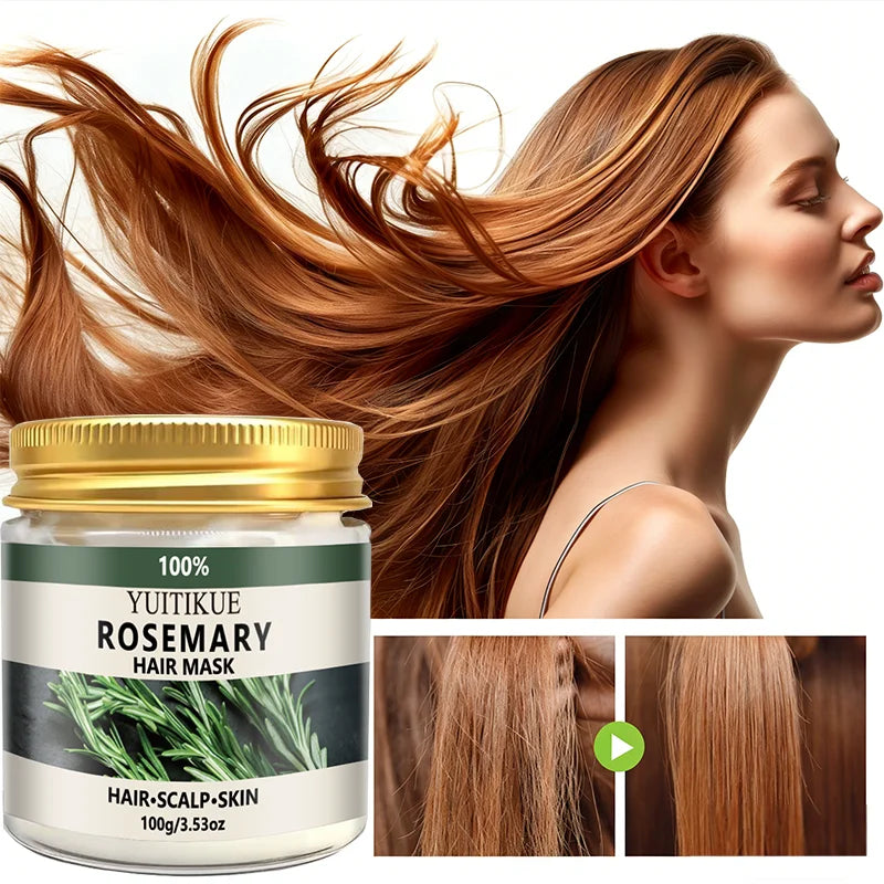 Rosemary Hair Mask 100g 3-in-1 Nourishing Treatment for Hair and Scalp - 3