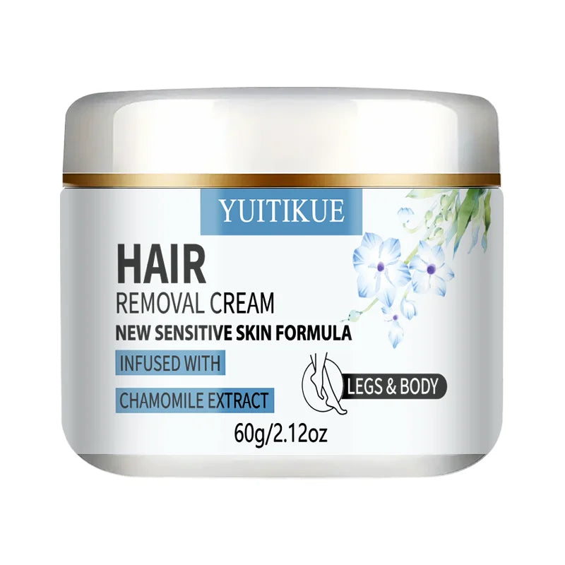 YUITIKUE Hair Removal Cream 60g Sensitive Skin Formula for Body - 17