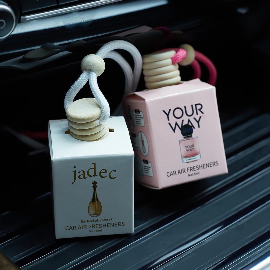 4 Pack Car Air Freshener Hanging Diffuser Interior Fragrance Set