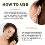 Rosemary Castor Hair Oil Scalp Care and Split End Repair Treatment