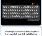 Dreamlight 4S Pro Memory Foam Sleeping Eye Mask Light Blocking Sleep Aid