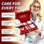 Comfortable Silicone Denture Set with Care and Storage Kit