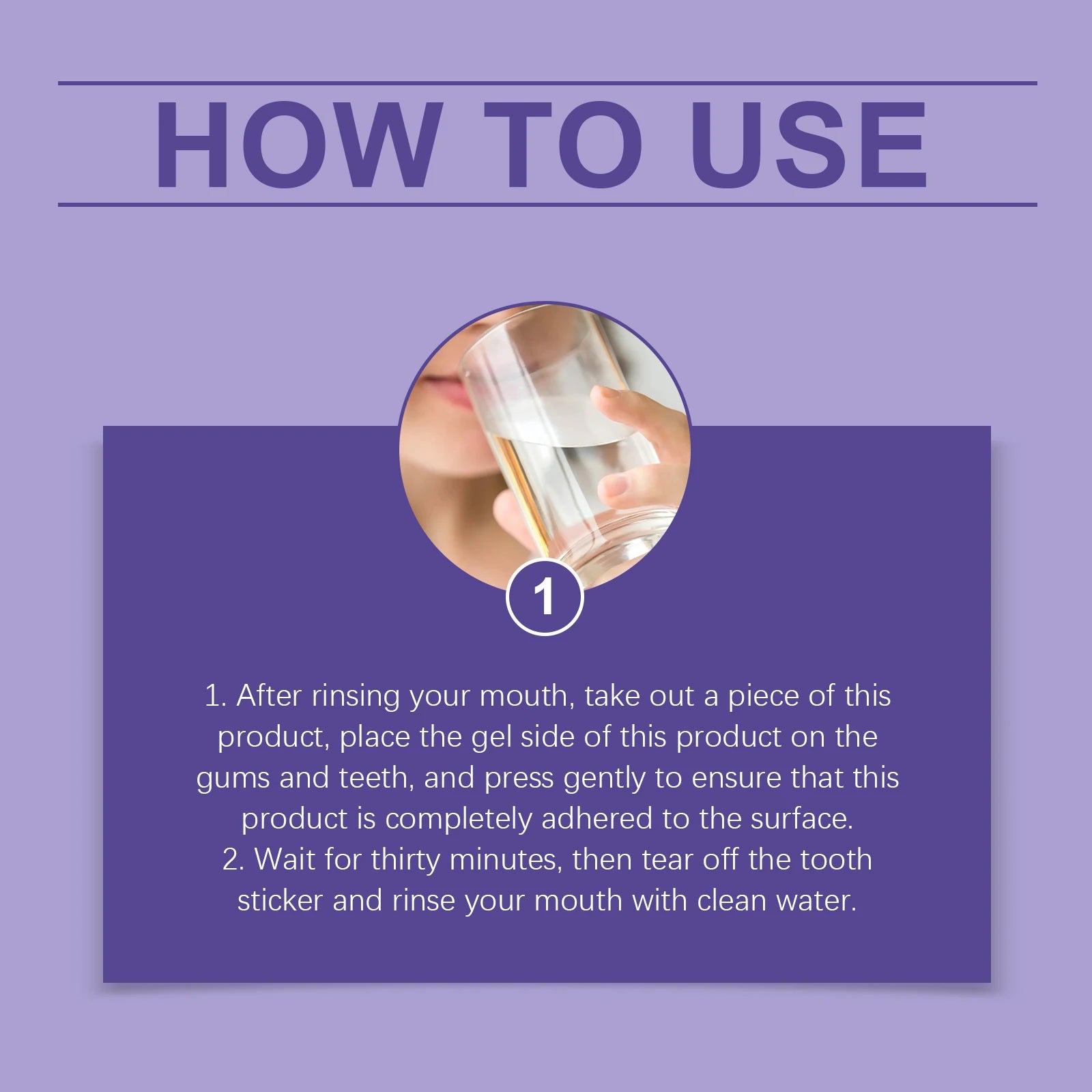 Peroxide-Free Teeth Whitening Strips for Sensitive Teeth - 12