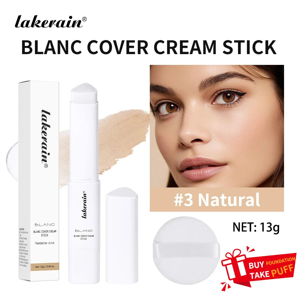Color-Changing Foundation Stick with Built-in Brush