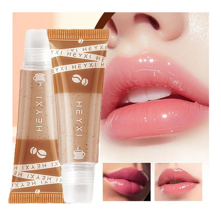 Heyxi Coffee Lip Scrub Moisturizing Exfoliating Lip Treatment - 10