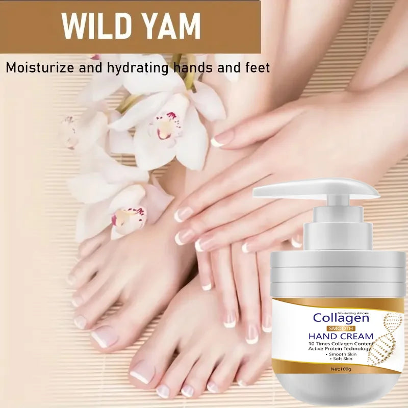 Collagen Hand and Foot Cream Moisturizing Skin Repair Lotion