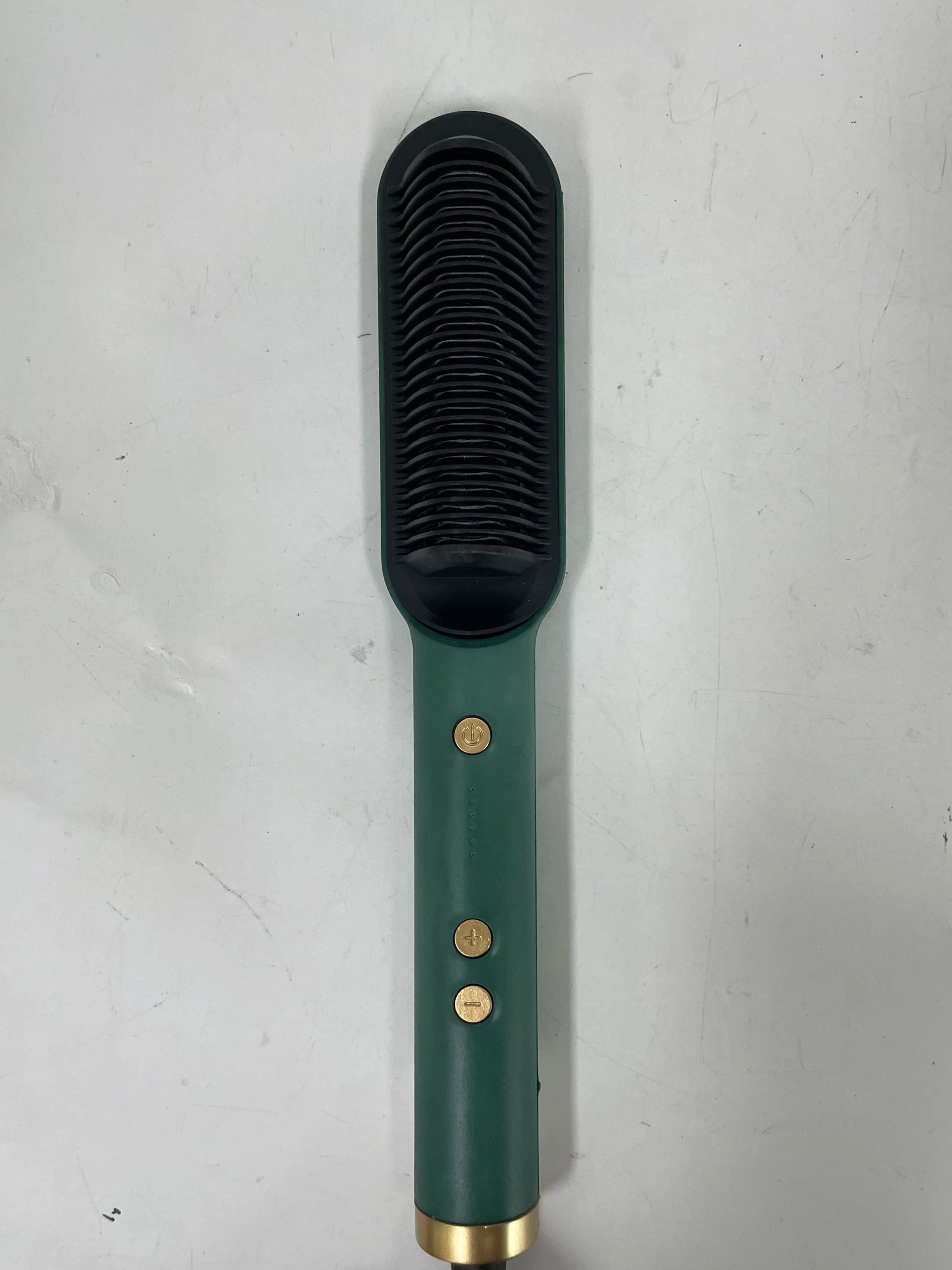 Professional Ceramic Hair Straightener Brush Fast Heating Styling Tool - 15