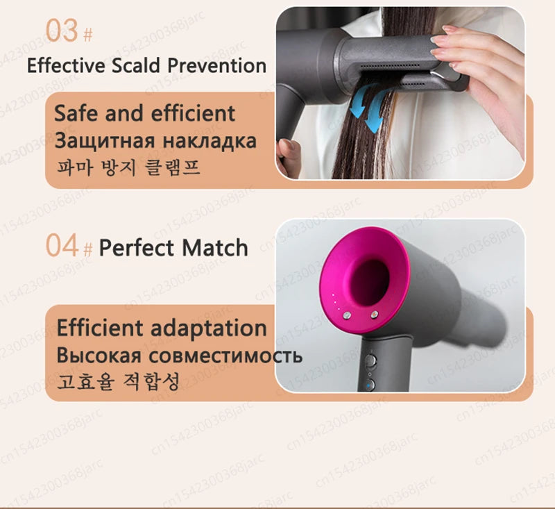 Curling Iron Attachment for Dyson Supersonic Hair Dryer Air Styler - 11