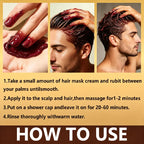 YUITIKUE Men Hair Styling Pomade Hard Hold Long Lasting Shine Wax