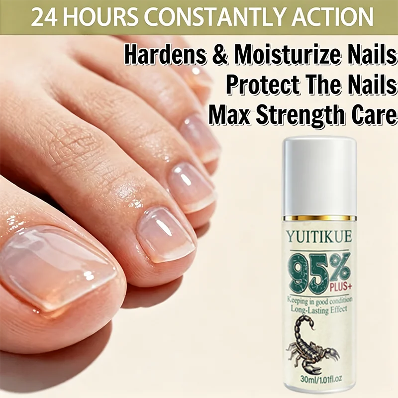 YUITIKUE Nail Repair Serum Hydrating Cuticle Oil for Stronger Nails