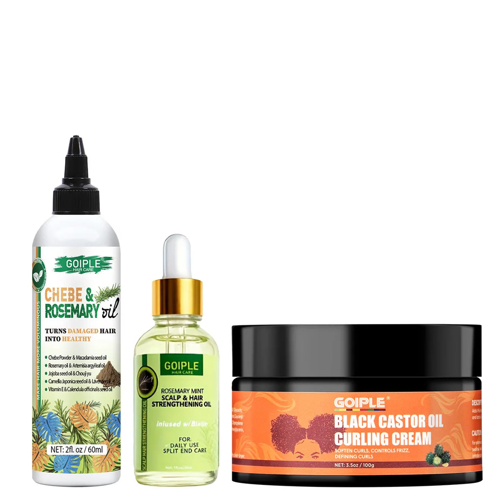 60ml Chebe and Rosemary Hair Oil Strengthening Treatment