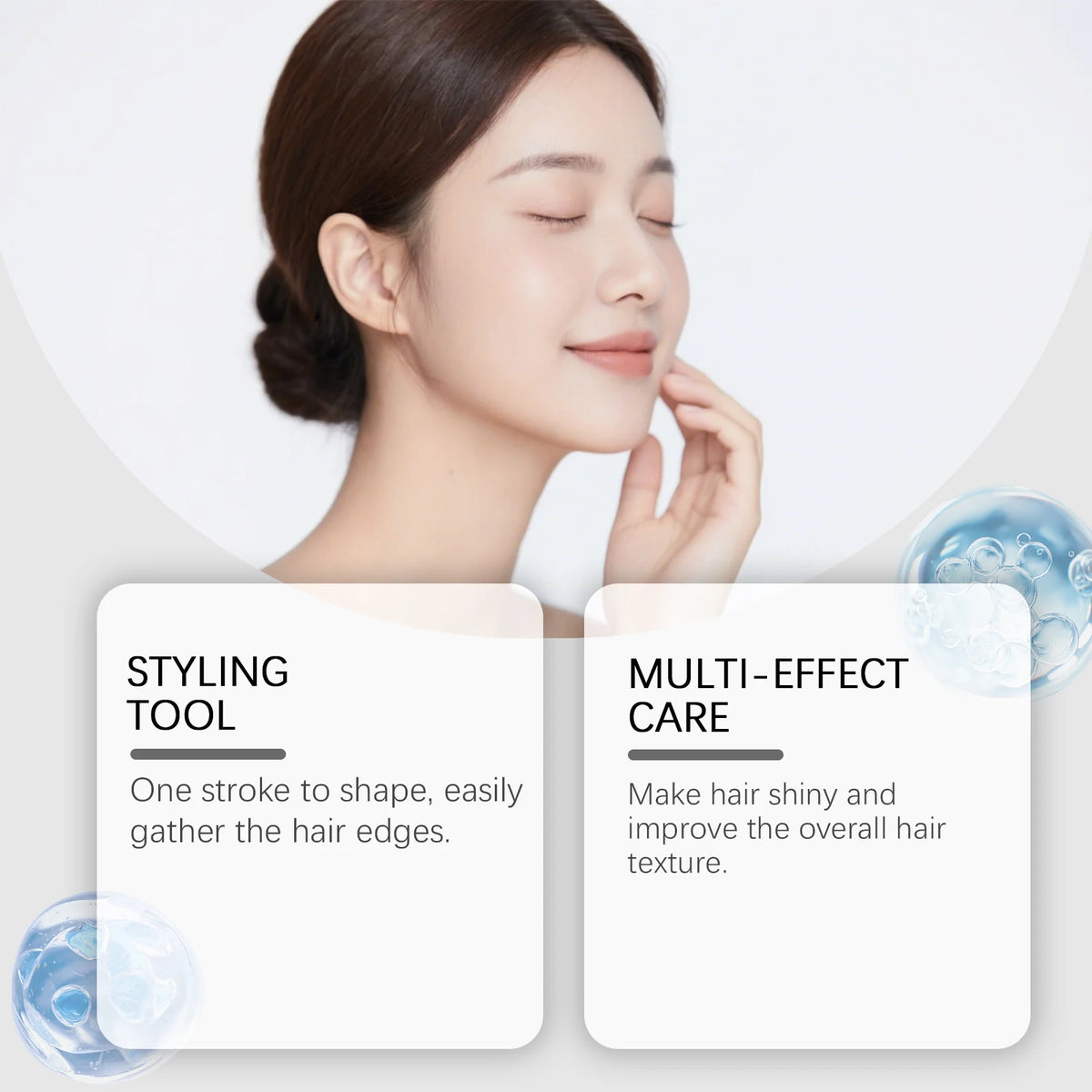 Anti-Frizz Hair Finishing Stick for Sleek Flyaway Control