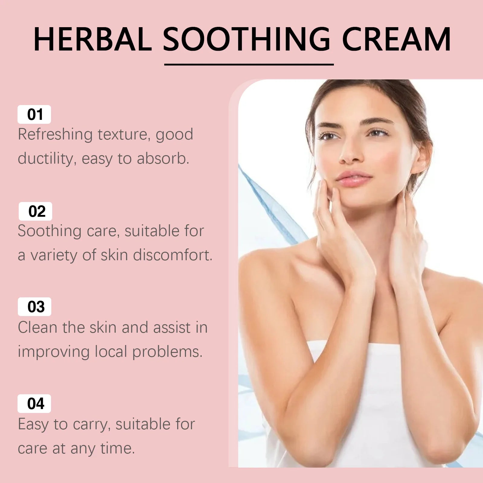 Herbal Soothing Skin Relief Cream for Dryness and Irritation - 13