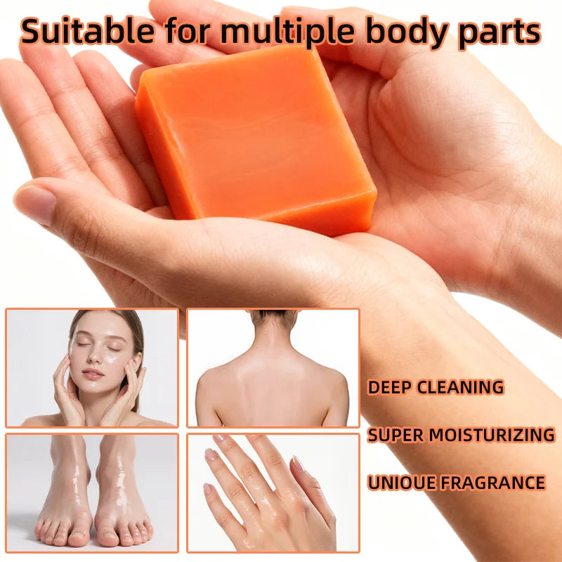 Kojic Acid Whitening Soap Deep Cleansing Skin Brightening Bar - 5