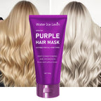 Purple Hair Mask for Blonde Hair Toner and Deep Conditioning Treatment