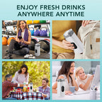 Portable Electric Blender Cup for Smoothies and Travel