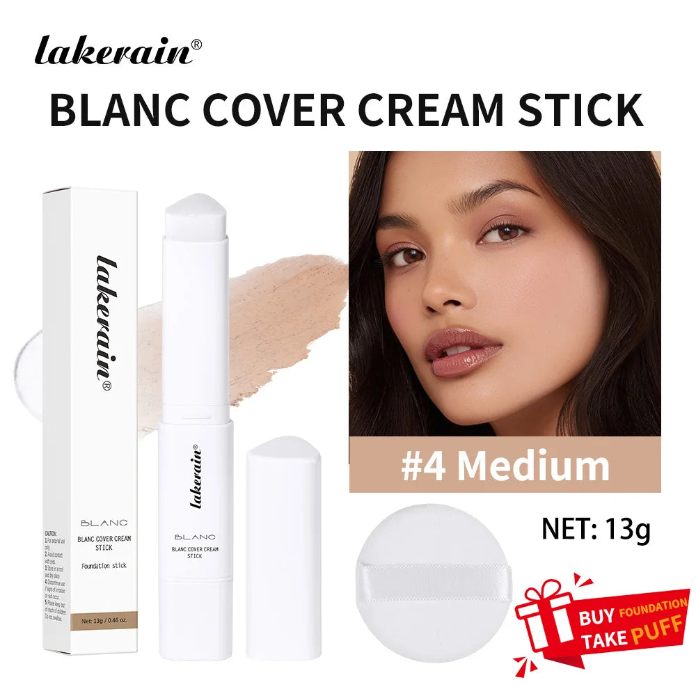 Color-Changing Foundation Stick with Built-in Brush