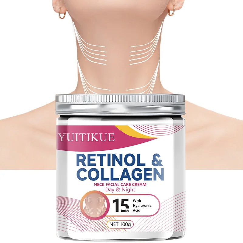 YUITIKUE Retinol Collagen Neck and Face Firming Cream 100g - 1