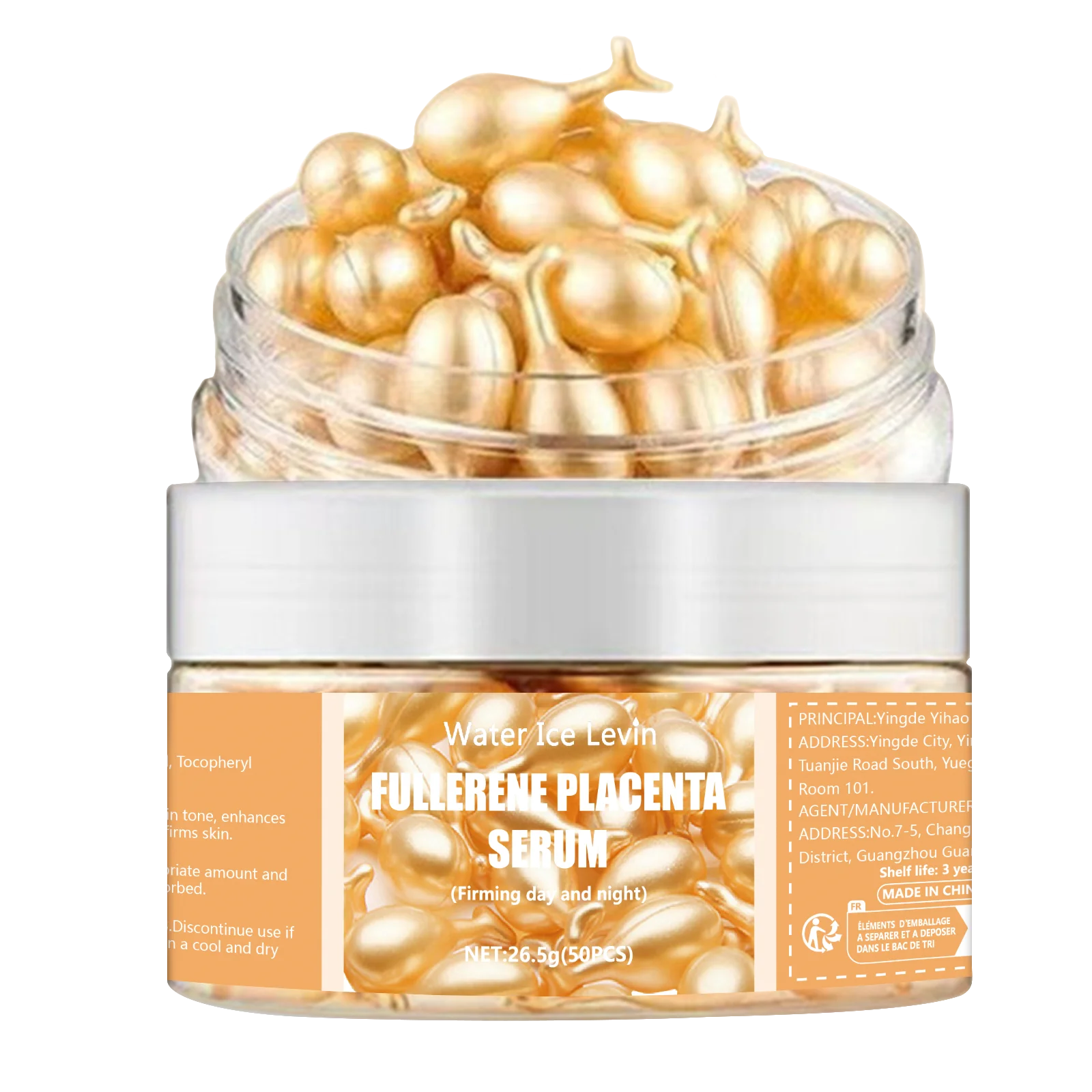 Collagen Face Serum Capsules Anti Aging Wrinkle Remover Skin Care - 16