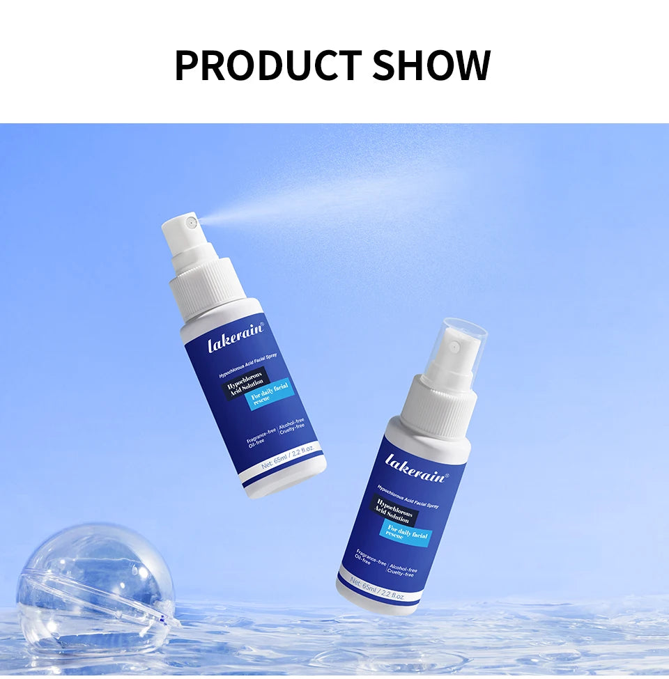 Hypochlorous Acid Soothing Facial Spray for Acne and Redness
