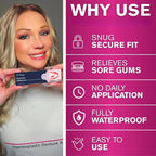 Thermoplastic Denture Adhesive Gel for Comfortable Secure Fit