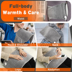 Electric Heating Waist Belt for Lumbar and Abdomen Pain Relief