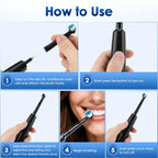 3D Rotating Rechargeable Electric Toothbrush for Adults