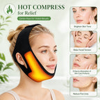 Hot and Cold Gel V-Line Facial Lifting and Slimming Bandage