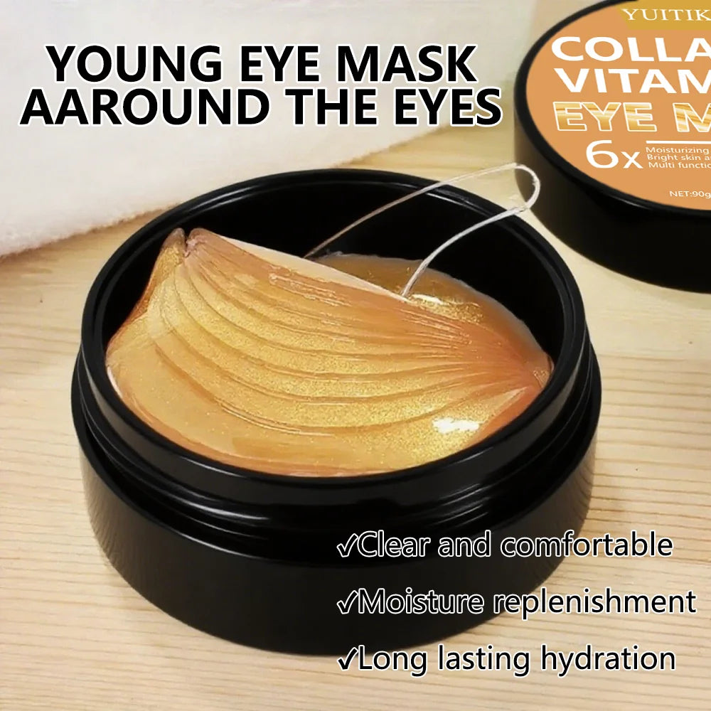 Collagen Vitamin C Eye Mask Moisturizing Anti Aging Under Eye Patches