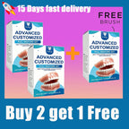 Realistic Temporary Denture Set for Comfortable Smile