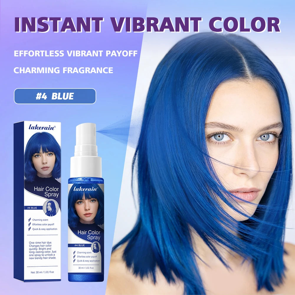 Temporary Hair Color Spray for Instant Styling