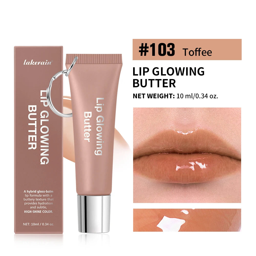 Hydrating Lip Gloss with Keychain for On-the-Go Shine - 26
