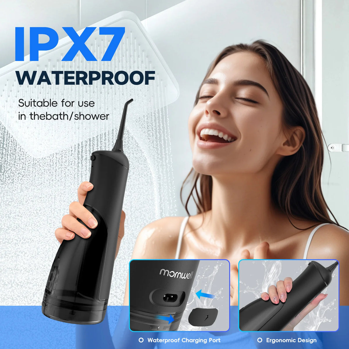 Cordless Water Flosser for Teeth and Braces