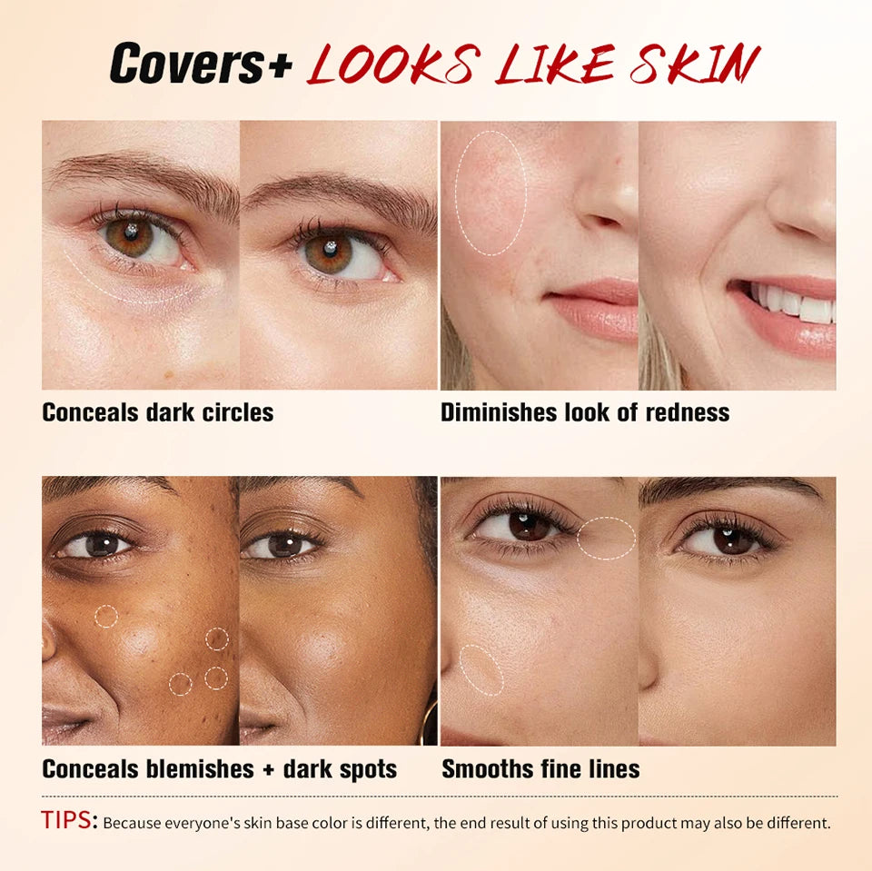 2-in-1 Blurring Concealer and Stick for Flawless Coverage - 12