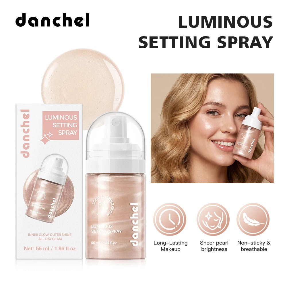 Luminous Setting Spray for Hydrating Dewy Makeup Finish - 2