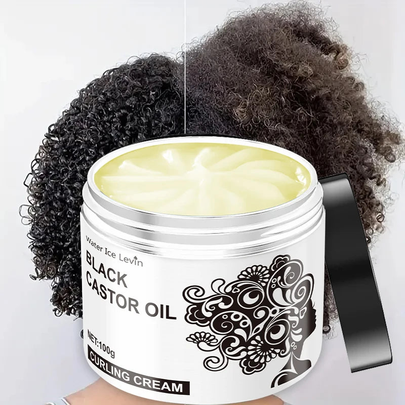 Black Castor Oil Hair Curling Cream 100g